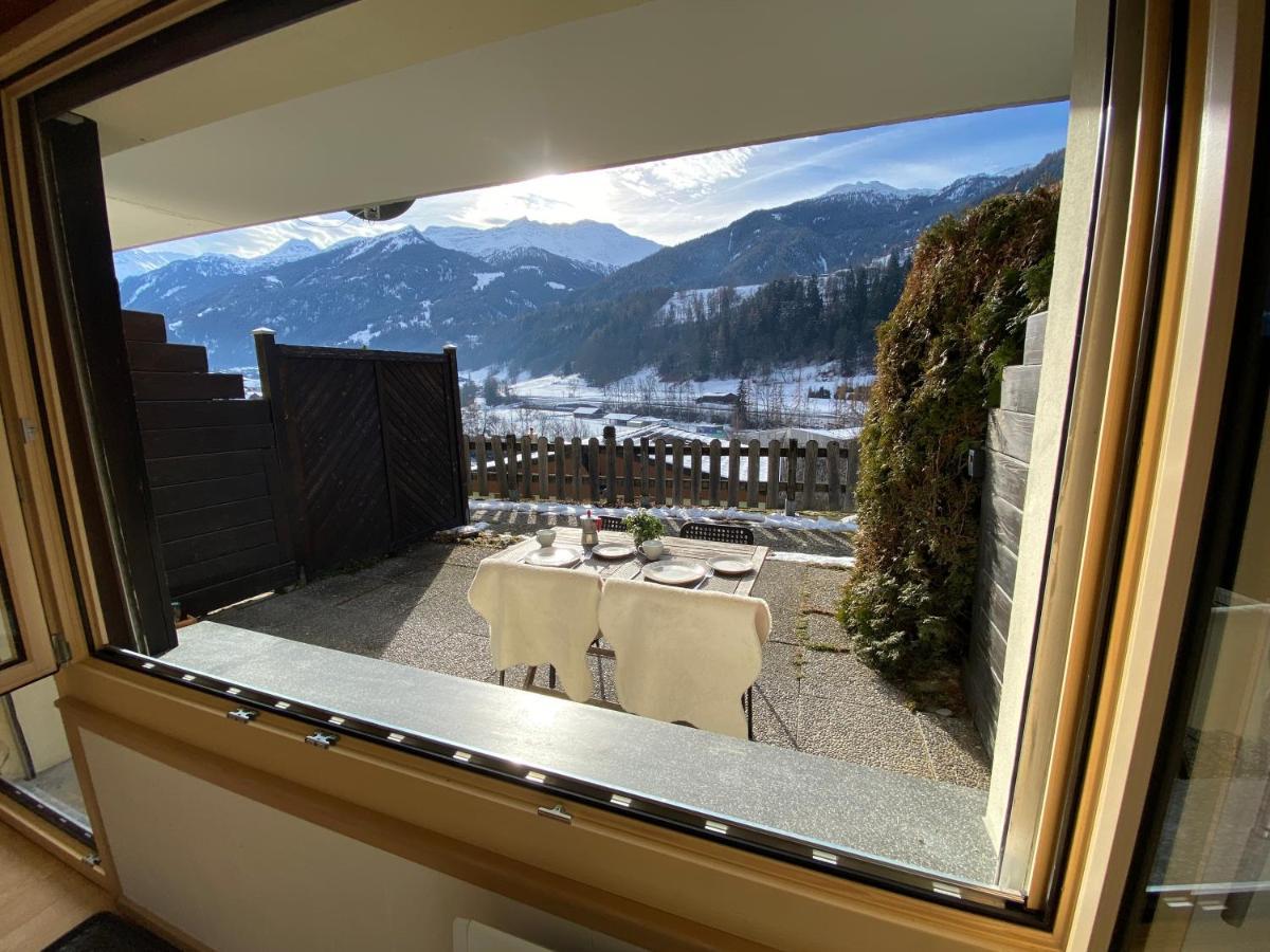Ferienwohnung Cosy Studio In The Mountains Le Châble Exterior foto