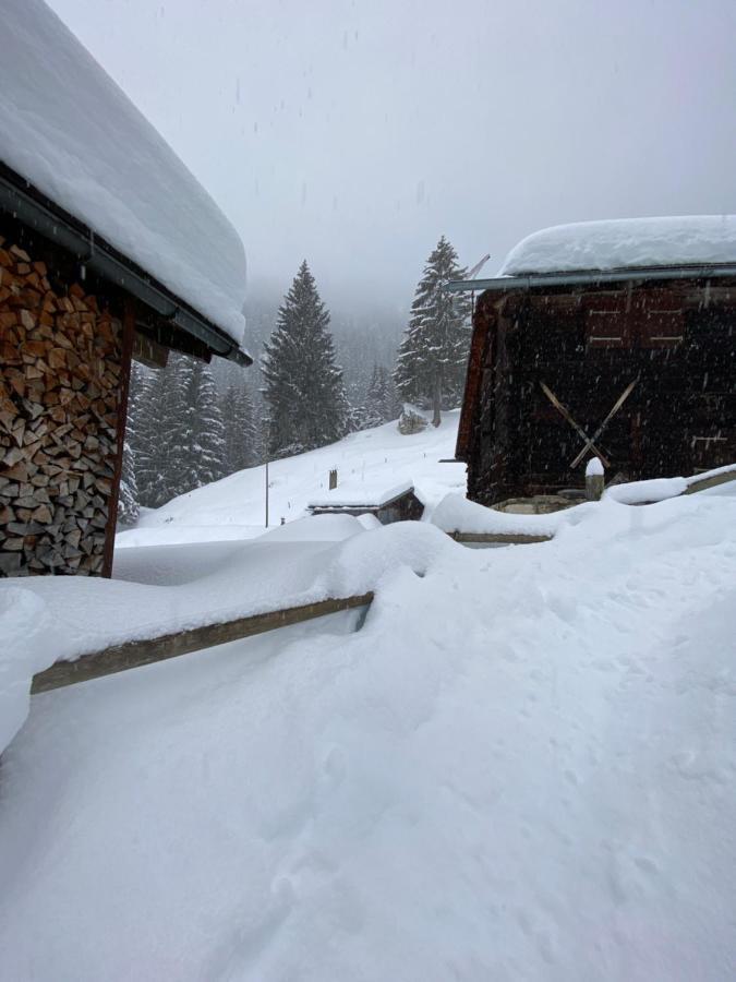 Ferienwohnung Cosy Studio In The Mountains Le Châble Exterior foto